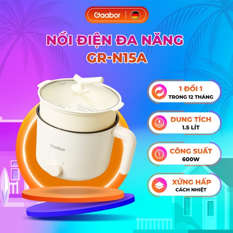 Nồi điện đa năng Gaabor GR-N15A