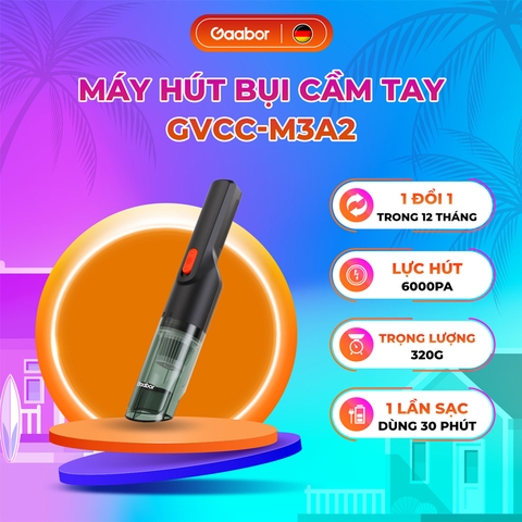 Máy hút bụi cầm tay Gaabor GVCC-M3A2