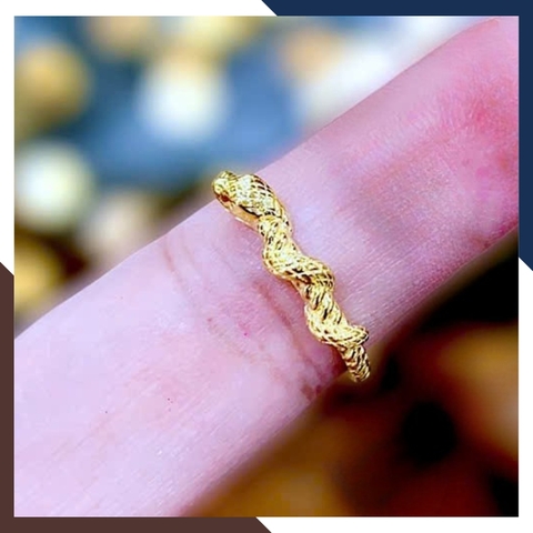 Nhẫn Rắn Vàng Tây 10k Nhiều Mẫu Mới 2025 Mã NVN69