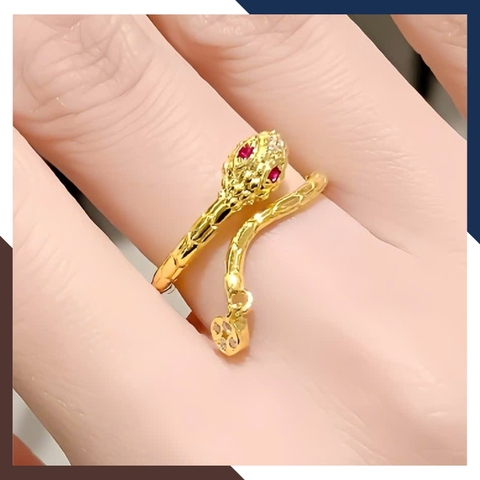 Nhẫn Rắn Vàng Tây 10k Nhiều Mẫu Mới 2025 Mã NVN69