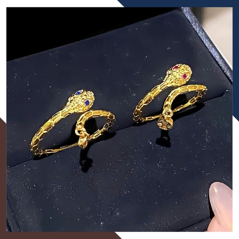 Nhẫn Rắn Vàng Tây 10k Nhiều Mẫu Mới 2025 Mã NVN69