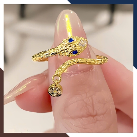 Nhẫn Rắn Vàng Tây 10k Nhiều Mẫu Mới 2025 Mã NVN69