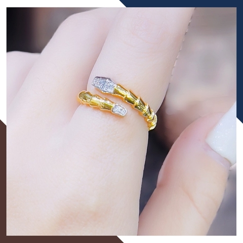 Nhẫn Rắn Vàng Tây 10k Nhiều Mẫu Mới 2025 Mã NVN69