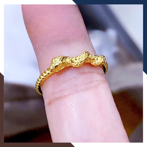 Nhẫn Rắn Vàng Tây 10k Nhiều Mẫu Mới 2025 Mã NVN69
