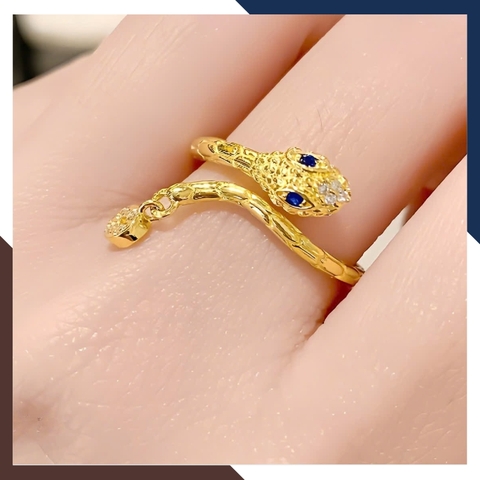 Nhẫn Rắn Vàng Tây 10k Nhiều Mẫu Mới 2025 Mã NVN69