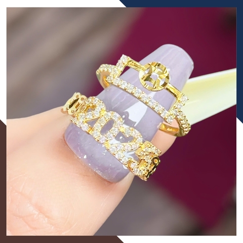 Nhẫn Kim Tiền Vàng Tây 10k Nhiều Mẫu Mới Đẹp 2025 Mã NVN50