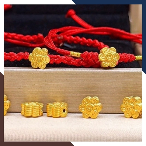 Vòng Charm Vàng 24k 9999 Cho Nữ VCHV73 | Nhiều Mẫu Mới 2025