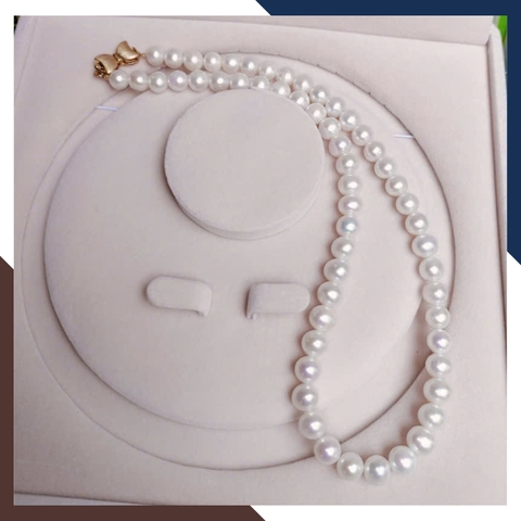 Vòng Cổ Ngọc Trai Nước Ngọt Cao Cấp Cho Nữ VCNT113