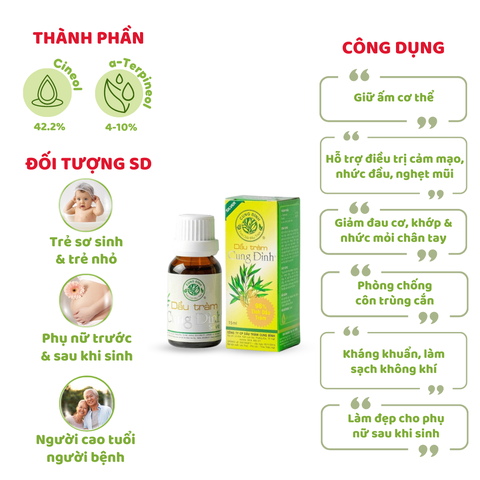 Dầu tràm Cung Đình - Silver (15ml)