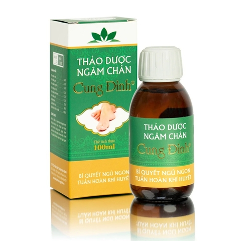 Thảo dược Ngâm chân Cung Đình - (100ml)