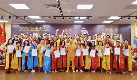 LỄ NHẬP MÔN TUYỆT KỸ GIAO LONG THIẾT TRẢO HỎA CÔNG PHU CÙNG ĐẠI VÕ SƯ HUỲNH ANH HẢI