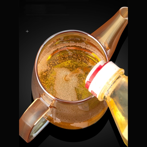 Bình thuỷ tinh đựng dầu ăn, giấm, nước tương KACHEEG DYSA cao cấp