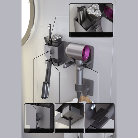 Bộ giá treo máy sấy tóc Modan Sanitary Ware MD-571000