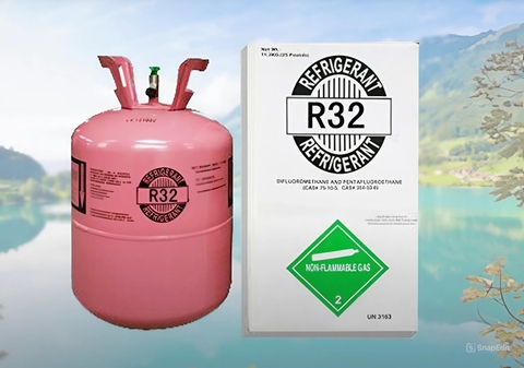 Gas R32 là gì? Đặc điểm, ưu điểm và ứng dụng trong điều hòa