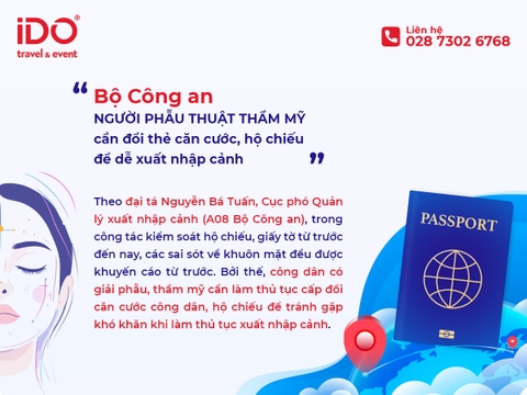 Bộ Công an: Người phẫu thuật thẩm mỹ cần đổi thẻ căn cước để dễ xuất nhập cảnh