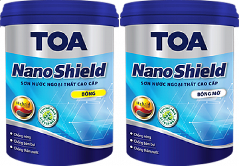 SƠN NƯỚC NGOẠI THẤT CAO CẤP TOA NANOSHIELD