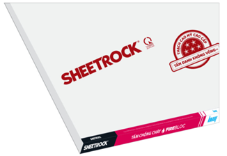 Tấm chống cháy lan Sheetrock® Firebloc