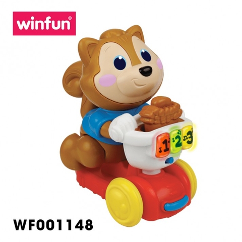 Sóc nâu cảm ứng tập bò đáng yêu hiệu Winfun mã 001148