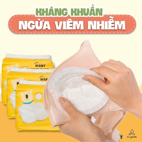 lót thấm sữa moby