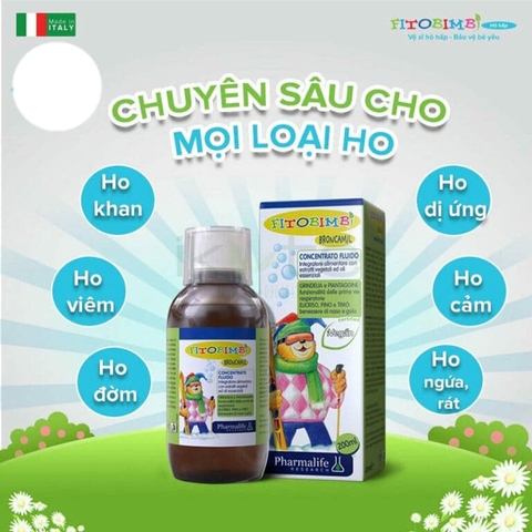 Fitobimbi  BRONCAMIL 200ml ( Giảm Ho )