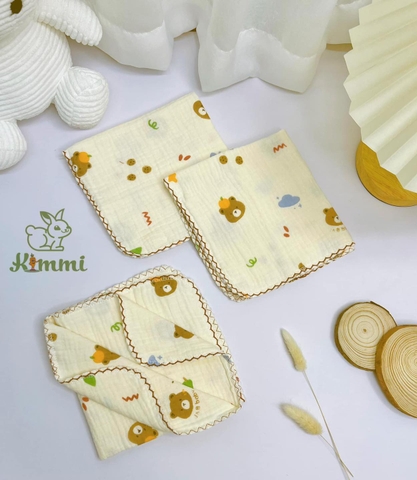 Khăn Xô Sữa  4 Lớp KIMMI