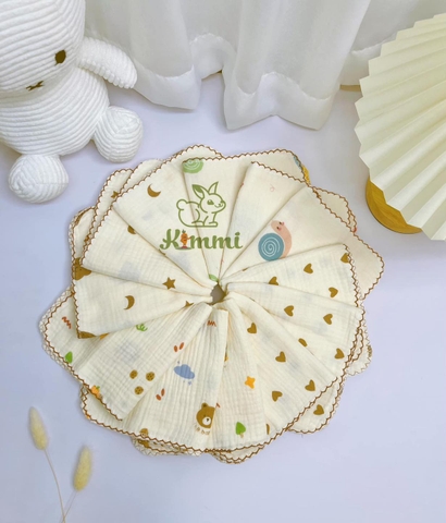 Khăn Xô Sữa  4 Lớp KIMMI