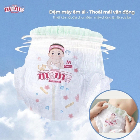 Bỉm MOMO Diamond Size M Quần