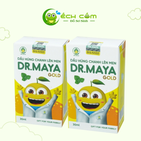 Dầu Húng Chanh lên Men  Men DR MAYA Gold 30ml