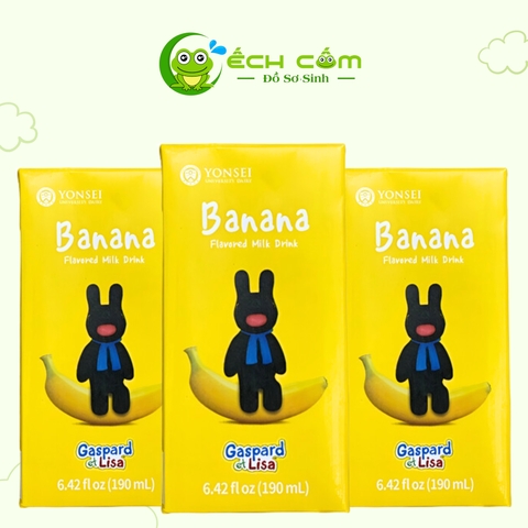 Sữa Tươi  Thỏ 190 ml Vị Chuối
