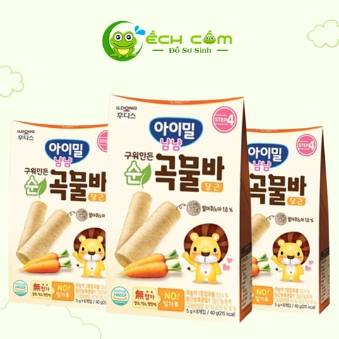 bánh ăn dặm idong vị cà rốt
