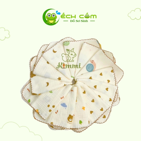 Khăn Xô Sữa  4 Lớp KIMMI