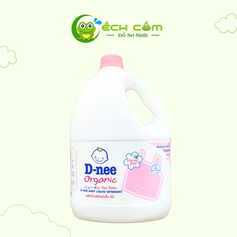 Nước giặt quần áo em bé D-nee hồng 3L
