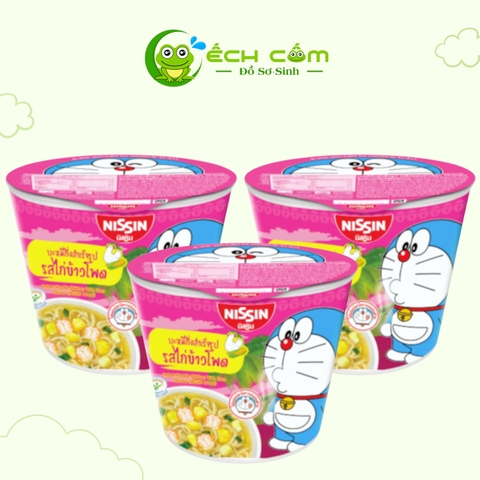 Mỳ Ly Doremon NISSIN 40 g Vị Thịt gà Bắp