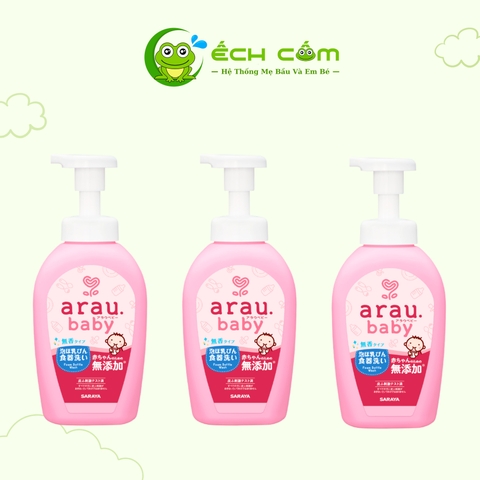 Nước rửa bình sữa Arau chai 500ml