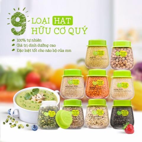 Hạt Hữu Cơ  Măm my  110g Đậu Gà