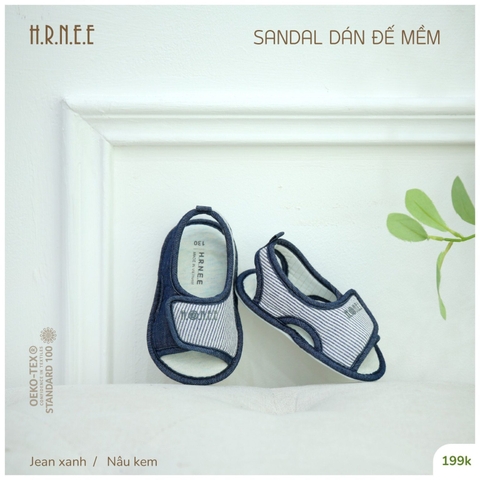Sandal Dán Đế Mềm HRNEE 199k