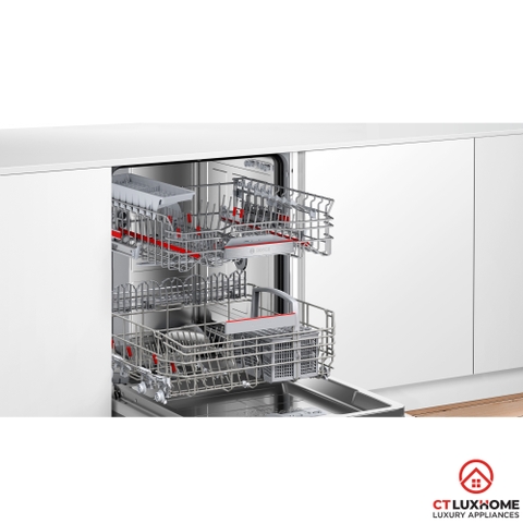 MÁY RỬA BÁT BÁN ÂM BOSCH SMI6ZBS03D SERIE 6 SẤY ZEOLITH