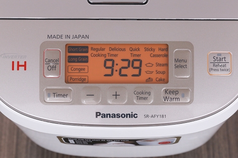 Nồi cơm điện Panasonic SR-AFM181WRA 1.8 lít - Chính hãng
