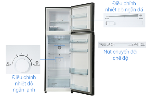 Tủ lạnh Hitachi Inverter 260 lít HRTN5275MFUVN