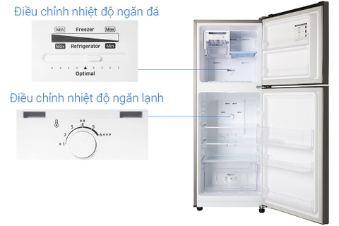 Tủ lạnh Samsung Inverter 208 lít RT20HAR8DBU/SV - Chính Hãng