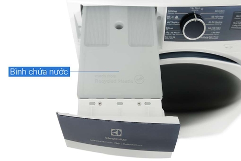 Máy Sấy Bơm Nhiệt Electrolux 8Kg EDH804H5WB - Chính Hãng