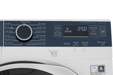Máy Sấy Bơm Nhiệt Electrolux 8Kg EDH804H5WB - Chính Hãng