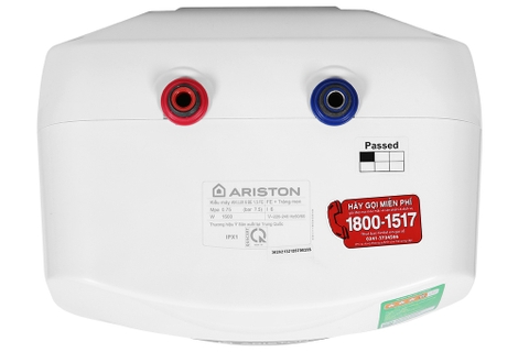 Bình nóng lạnh Ariston AN LUX 6 BE 1.5 FE 6 lít - Chính hãng