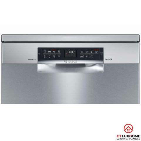 MÁY RỬA BÁT ĐỘC LẬP BOSCH SMS68II07E SERIE 6 SẤY ZEOLITH