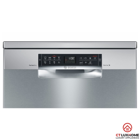 MÁY RỬA BÁT BOSCH ĐỘC LẬP SMS68MI04E SERIE 6 SẤY ZEOLITH