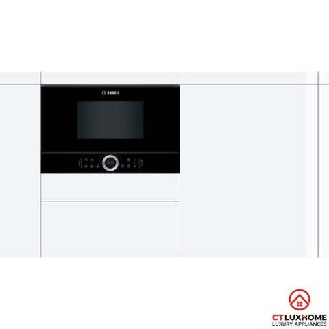 LÒ VI SÓNG ÂM TỦ BOSCH BFL634GB1B SERIE 8 21 LÍT AUTOPILOT 7