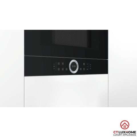 LÒ VI SÓNG ÂM TỦ BOSCH BFL634GB1B SERIE 8 21 LÍT AUTOPILOT 7