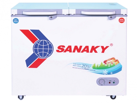 Tủ đông mặt kính cường lực Sanaky VH-2899W2KD
