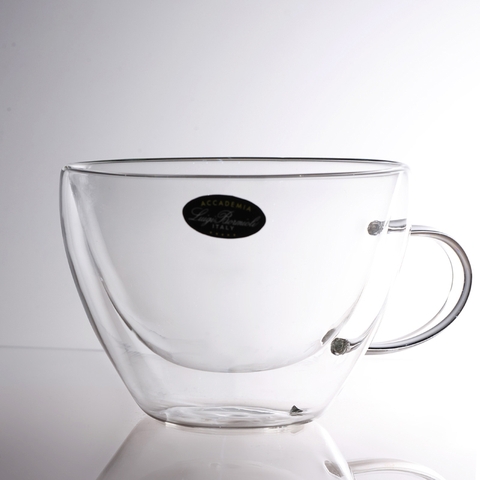 Ly thủy tinh hai lớp Luigi Bormioli Mug Thermic Glass (Duos) 38,5, 385ml