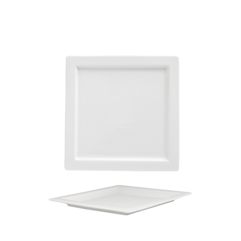 Đĩa sứ Baralee Simple plus Square Rim Plate 21cm